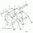 Z16VFE99AF/AS/AM/M99AM RZR XP 4 1000 Chassis, cab frame