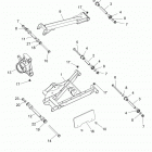 Z16VBE99AK/AW/AB RZR 1000 60 INCH ALL OPTIONS Suspension, rear control arms