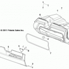 Z14JT87AD/9EAO/9EAOL/9EAL RZR 900 Body, glovebox