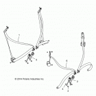Z16VCE87AB/AR/AE/AS RZR 4 900 Body, seat belt mounting
