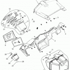 Z16VFE99AF/AS/AM/M99AM RZR XP 4 1000 Body, dash and glovebox