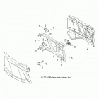 Z16VCE87AB/AR/AE/AS RZR 4 900 Body, doors, rear
