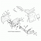 Z16VBE99AK/AW/AB RZR 1000 60 INCH ALL OPTIONS Engine, exhaust system