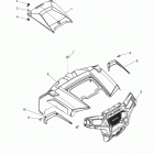 Z16VHA57FJ RZR 570 EU Body, hood and front body work