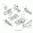 Z17VAA87/E87/X87 RZR 900 50/55 INCH ALL OPTIONS Body, floor and rocker panels