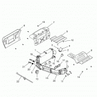 Z16VFE99AF/AS/AM/M99AM RZR XP 4 1000 Engine, exhaust system