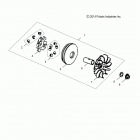 R14VA17AA/AF RZR 170 Вариатор,первичный