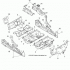 Z16VFE92AE/AH/AS/AW RZR XP 4 TURBO Body, floor and rocker panels