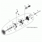 Z17VAA87/E87/X87 RZR 900 50/55 INCH ALL OPTIONS Сцепление