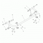 Z15VFE99AT/AV/AP RZR XP 4 1000 Suspension, stabilizer bar, rear