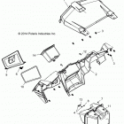 Z16VCE87AB/AR/AE/AS RZR 4 900 Body, dash and glovebox