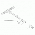 Z16VCE87AB/AR/AE/AS RZR 4 900 Body, grab bar, passenger