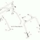 Z14JT87AD/9EAO/9EAOL/9EAL RZR 900 Chassis, cab frame and side bars