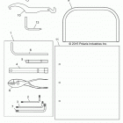 Z17VDE92AK/AM/LK RZR XP TURBO Reference, owners manual and tool kit