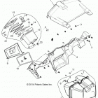 Z15VDE99FV RZR XP 1000 INTL Body, dash and glovebox