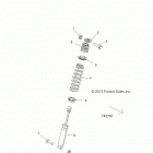 Z16VHA57A2/EAK/AS RZR 570 Задний аммортизатор