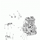 A16DAE87AL  900 ACE EFI EPS Engine, cooling, thermostat and bypass