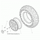 Z16VDE92AE/AH/AV/AS/AW/N8 RZR XP TURBO Колеса перед