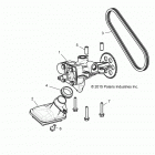 Z16VDE92NH RZR XP TURBO, MD Маслянный насос