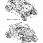 Z16VDE92AE/AH/AV/AS/AW/N8 RZR XP TURBO Кузов Наклейки