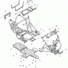 Z16VDE99FM/NM RZR XP 1000 EU/MD Chassis, main frame and skid plates