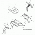 Z16VCE87AB/AR/AE/AS RZR 4 900 Body, hood and front body work