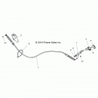 Z15VAA87/E87/X87 RZR 900 50/55 INCH ALL OPTIONS Селектор передачи
