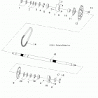 R14VA17AA/AF RZR 170 Задний привод