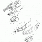 Z15VDE99AT/AL/AV/AW/LP/EW/AO/AP/AZ/NV/NW/K99AA/AU RZR XP 1000 Body, doors