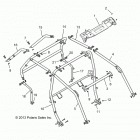 Z15VFE99AT/AV/AP RZR XP 4 1000 Chassis, cab frame