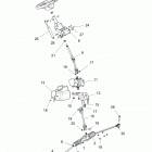 Z15VFE99AT/AV/AP RZR XP 4 1000 Steering, steering asm.