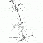 Z15VDE99FV RZR XP 1000 INTL Steering, steering asm.