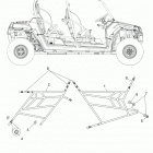 Z14XE7EAL/X RZR 4 800 Body, side nets