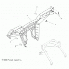 R11VM76FX RZR  S EPS INTL Body, rear bumper