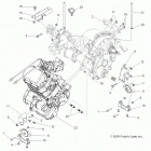 R11VM76FX RZR  S EPS INTL Engine, transmission mounting
