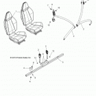 Z14JT87AD/9EAO/9EAOL/9EAL RZR 900 Body, seat mounting and belts