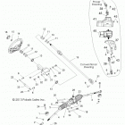 R13VE76AD/AI/AW/7EAS/EAT RZR S 800 EFI Steering, steering asm.
