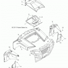 Z14JT87AD/9EAO/9EAOL/9EAL RZR 900 Body, hood and front body work