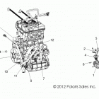 Z14JT87AD/9EAO/9EAOL/9EAL RZR 900 Engine, cooling, thermostat and bypass