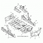 Z146T1EAM/EAW RZR XP 4 1000/PS Body, floor and rocker panels