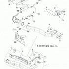 Z14JT87AD/9EAO/9EAOL/9EAL RZR 900 Engine, exhaust system