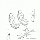 Z14VE76AD/7EAL/7EAW/7EAJ/7EAU RZR S 800 Body, seat mounting and belts