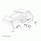 Z14XT9EFX RZR 4 900 INTL Electrical, dash instruments and controls
