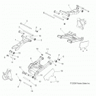 Z14VH76AC/AD/EAI/EAK/EAJ/EAL/EAW RZR 800 Suspension, rear control arms