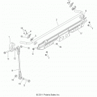 R13XT9EFX RZR 4 XP 900 PS INTL Suspension, stabilizer bar, front