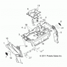 Z14JT87AD/9EAO/9EAOL/9EAL RZR 900 Body, rear rack and fenders