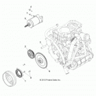 Z14JT87AD/9EAO/9EAOL/9EAL RZR 900 Engine, starter and drive