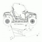 R13VE76AD/AI/AW/7EAS/EAT RZR S 800 EFI Body, side nets