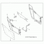 Z14JT87AD/9EAO/9EAOL/9EAL RZR 900 Body, doors kit