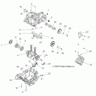 Z14VH76AC/AD/EAI/EAK/EAJ/EAL/EAW RZR 800 Engine, crankcase and crankshaft